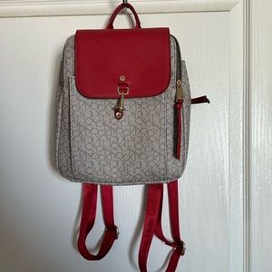 Calvin Klein mini backpack/purse